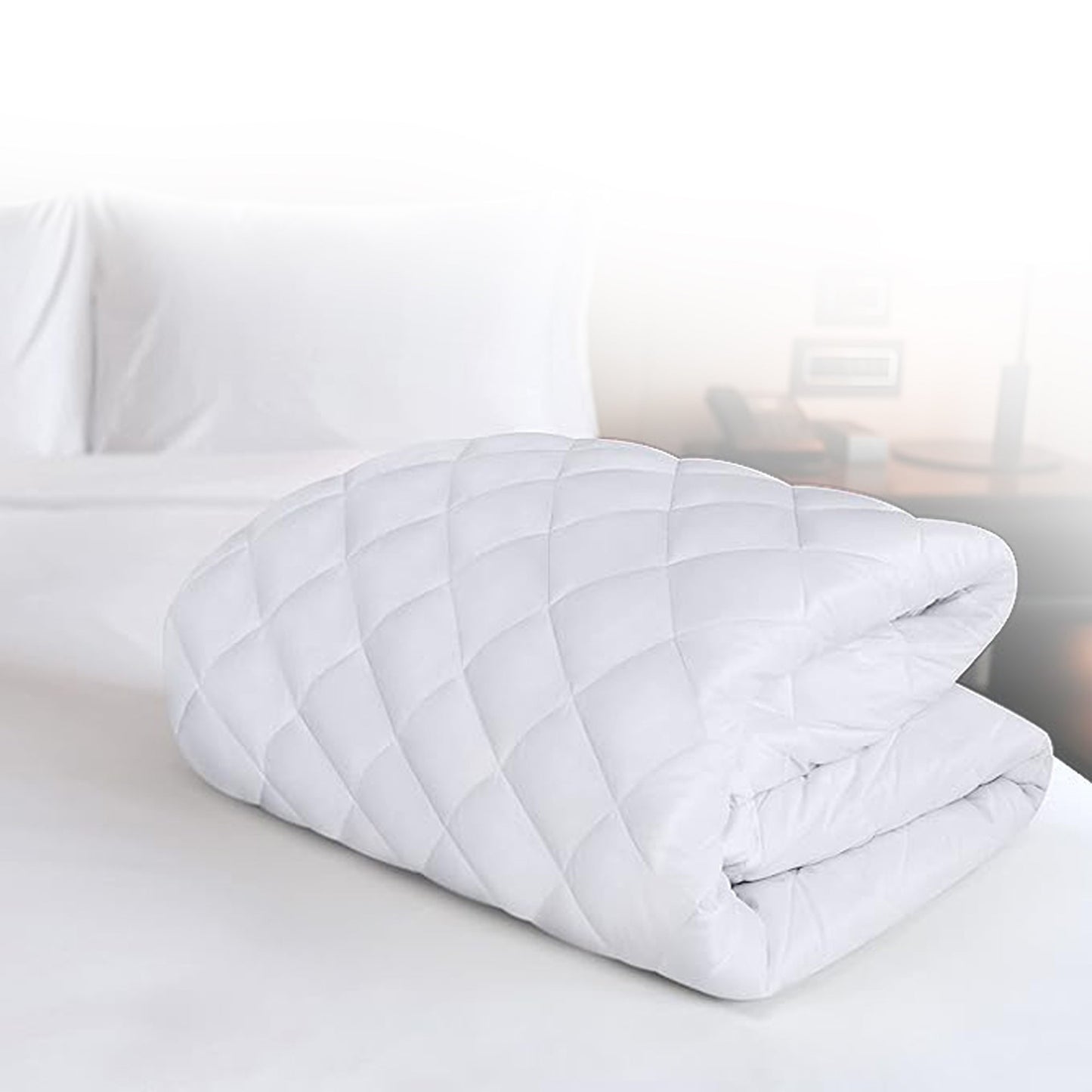 Cheer Collection Quilted Mattress Pad And Protector - Assorted Sizes