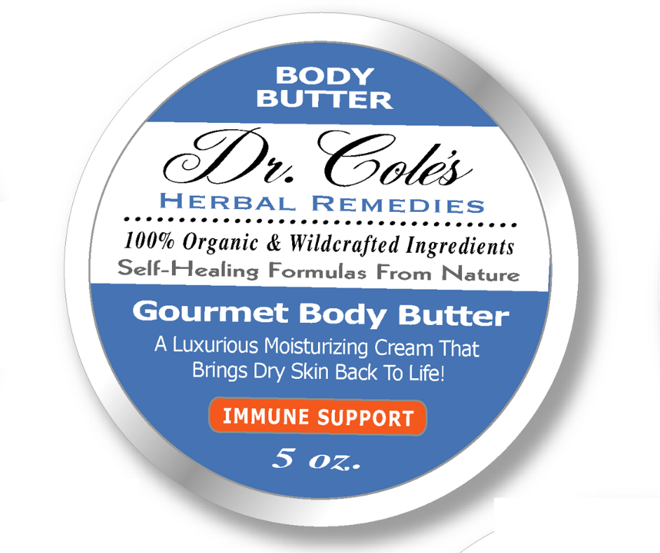 Dr. Cole's Gourmet Body Butter - IMMUNE SUPPORT