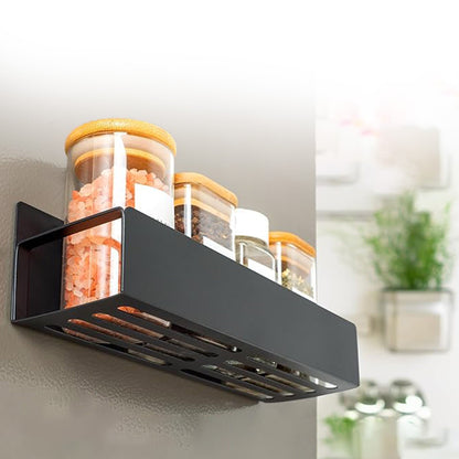 Cheer Collection Set of 2 Ultra-Strong Magnetic Spice Storage Organizer