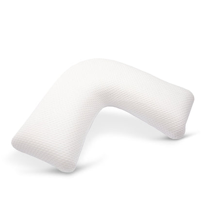 Cheer Collection Premium V-Shaped Memory Foam Pillow – Superior Comfort for Head, Neck, and Pregnancy Support