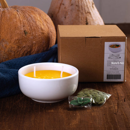 Pumpkin Soup Bowl Scented Candle