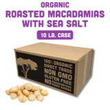 Organic Dry Roasted Macadamias with Sea Salt
