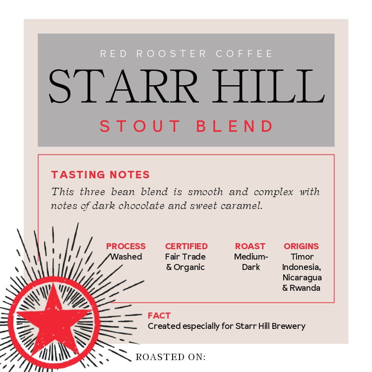 Organic Starr Hill Stout Blend