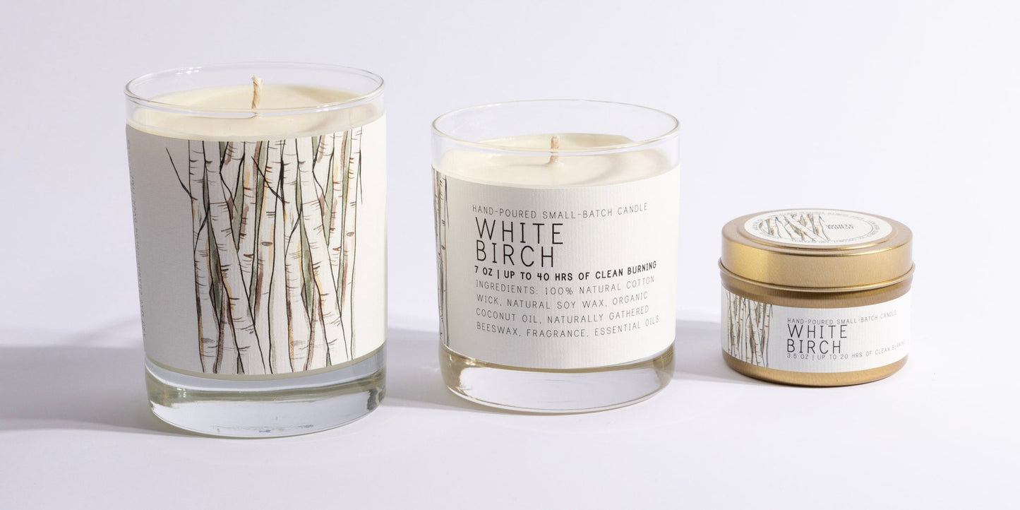 White Birch - Just Bee Candles