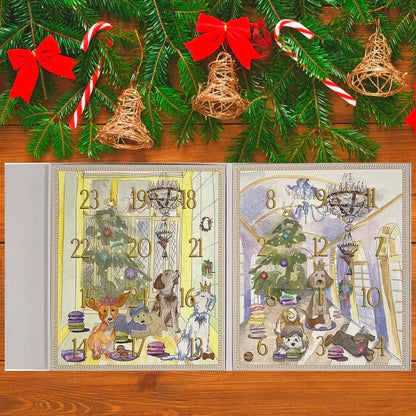 Dog Treats Advent Calendar - 24 Holiday Treats for Dogs