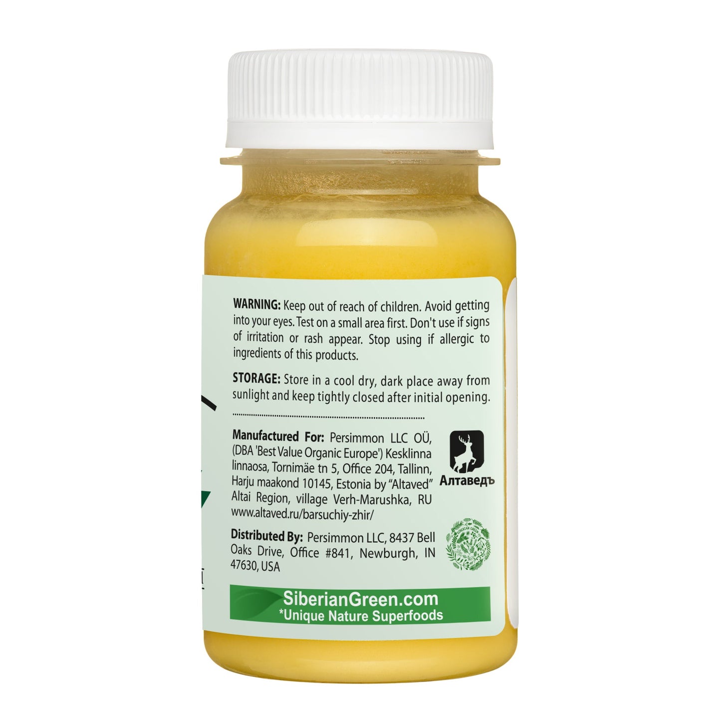 Siberian Badger Fat Cream – Natural Beauty & Health Supplement