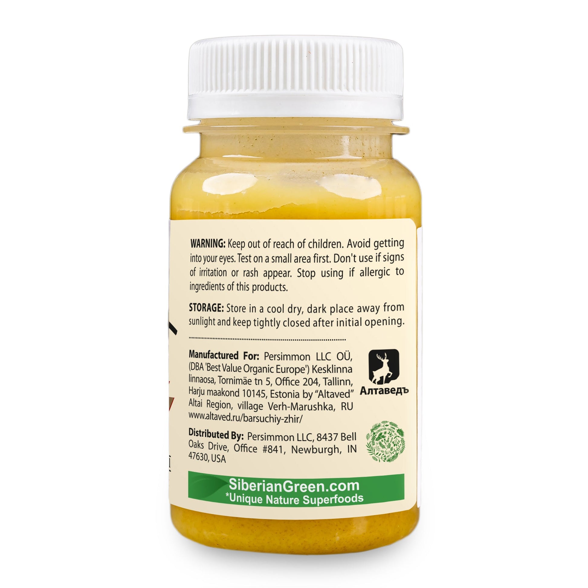 Badger Fat Cream-Gel with Altai Shilajit & Siberian Pine | 100ml