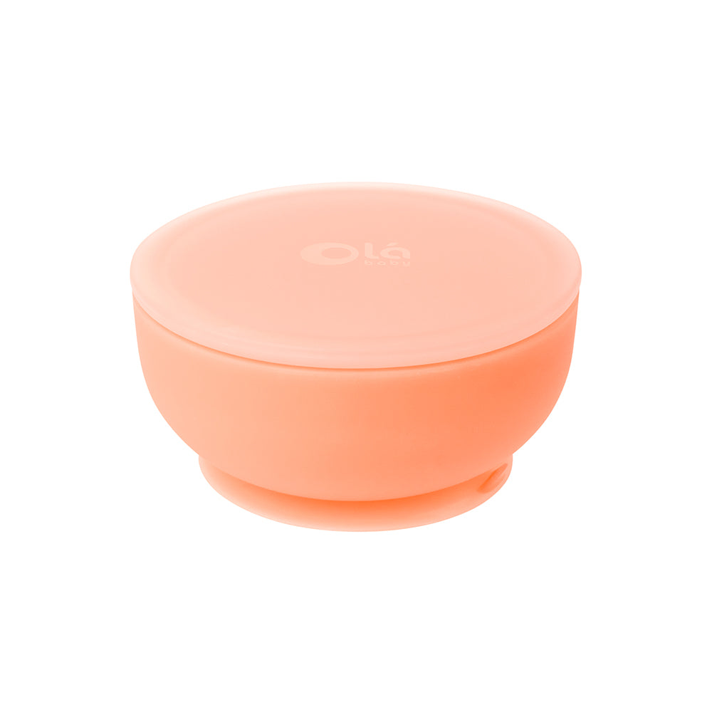 Silicone Suction Bowl with Lid