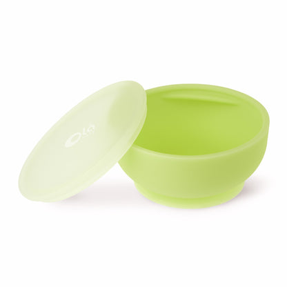 Silicone Suction Bowl with Lid