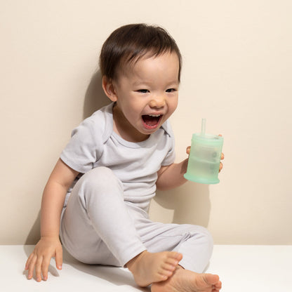 Training Cup with Lid + Straw 5oz