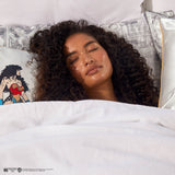 Kitsch x Wonder Woman Satin Pillowcase in Comic Print - King