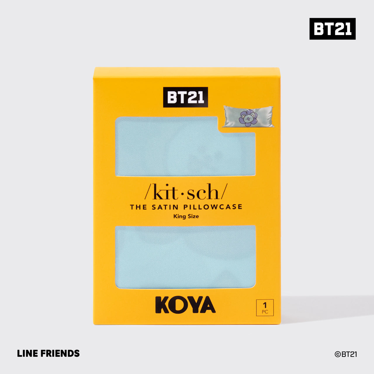 Kitsch x BT21 King Pillowcase - KOYA