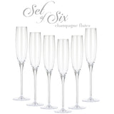 Berkware Classic Sparkling Champagne Glass, Set of 6