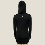 "Ask Me About My Nuts" Hooded Bamboo Long Sleeve Shirt