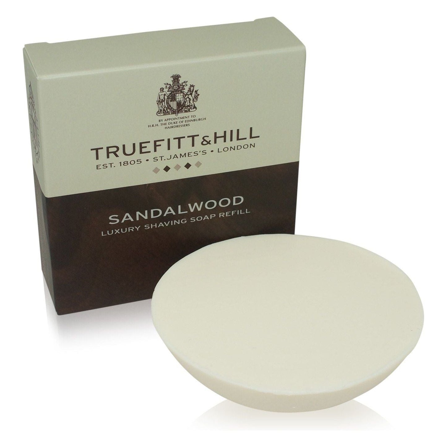 Truefitt & Hill Sandalwood Luxury Shaving Soap Refill 3.3 oz