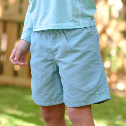 UPF 50+ Performance Short | Blue Fog