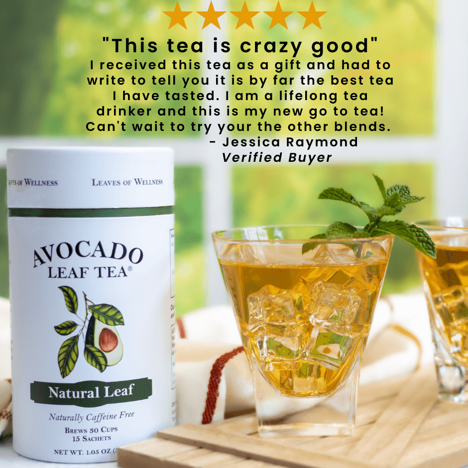 2 Pack Avocado Leaf Tea Natural by Avocado Tea Co.