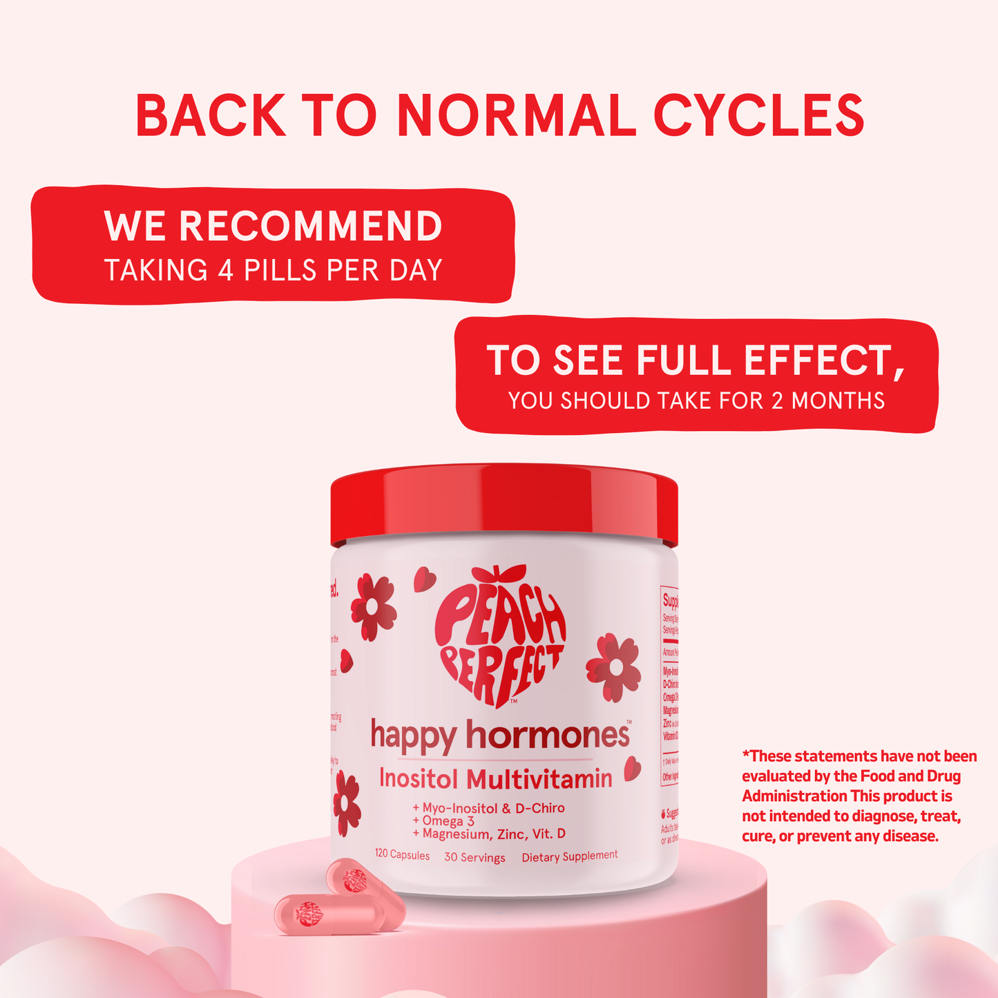 Happy Hormones PCOS Multivitamin V1, Myo D-Chiro Inositol