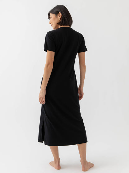 Women's Brushed Bamboo Midi Dress