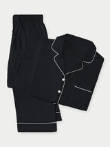 Women's Bamboo Stretch-Knit Long Sleeve Pajama Set PETITE - Last Chance