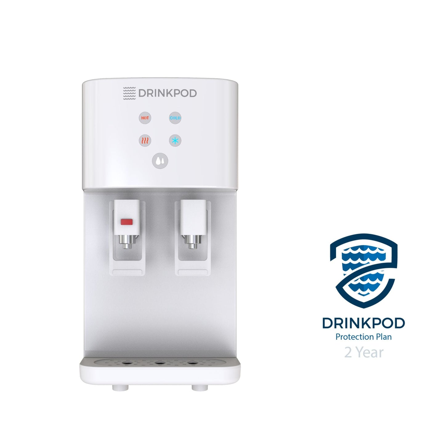 Drinkpod 2000 Pro Series - Countertop Water Purifier Bottleless Water Cooler by Drinkpod