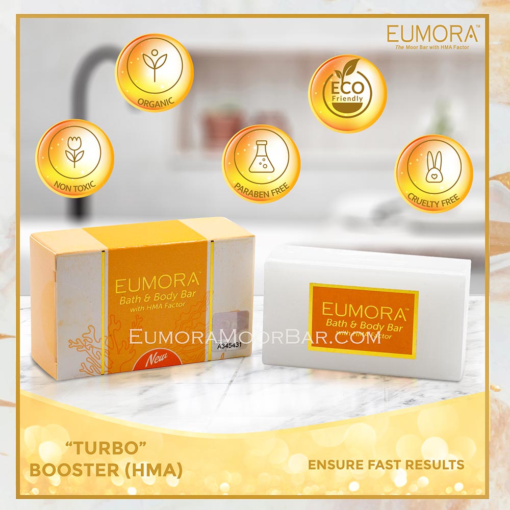 Bath & Body Bar (1 x 75g Bar) by Eumora Moor Bar