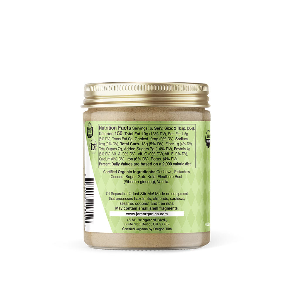 Pistachio Ginseng Cashew Butter - Small