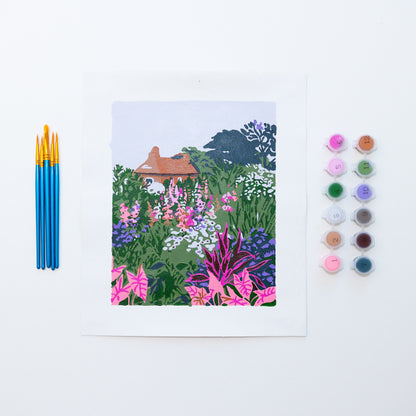 Lush Garden by Sarah Gesek Paint by Numbers Unframed Mini