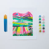 Flower Field by Hebe Studio Paint by Numbers Unframed Mini