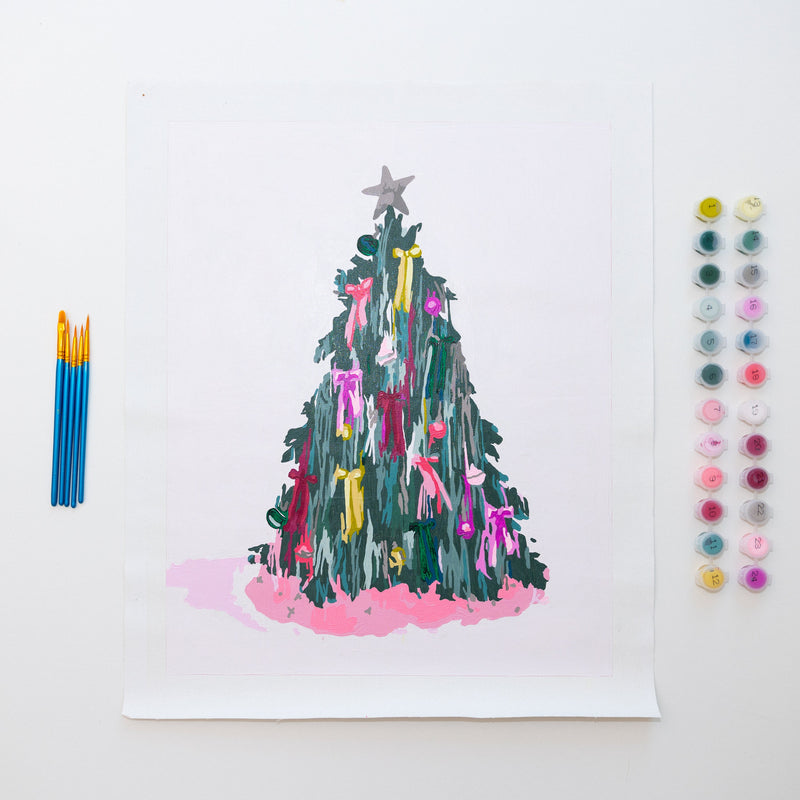 Can We Get More Tinsel by Nysha Lilly Holiday Paint by Numbers Deluxe