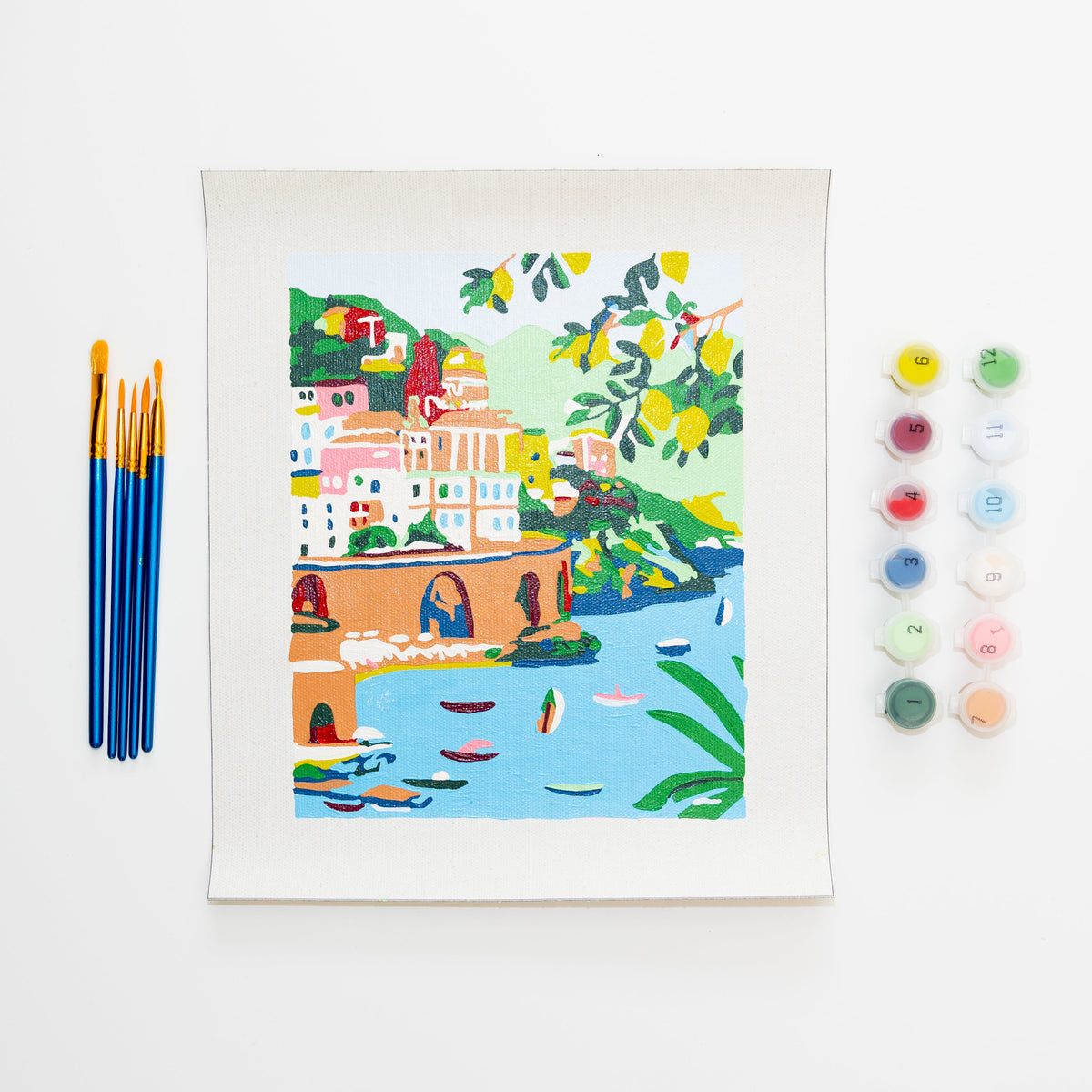 Atrani Lemons by Hebe Studio Paint by Numbers Unframed Mini