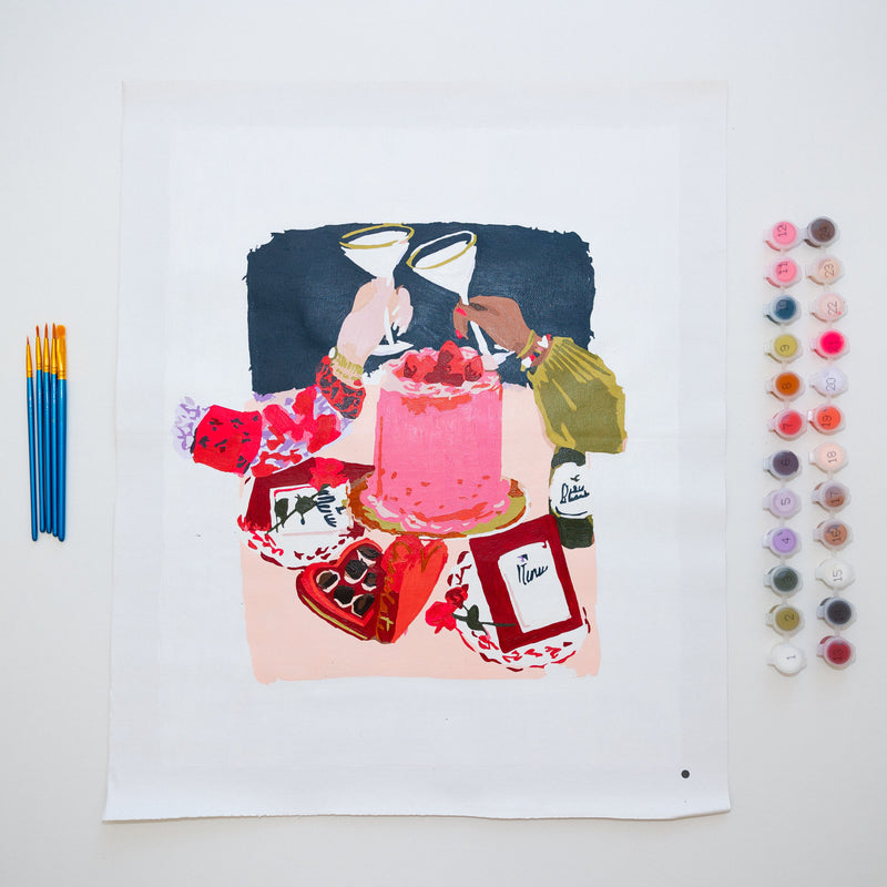 Very Valentines by Nysha Lilly Paint by Numbers Deluxe