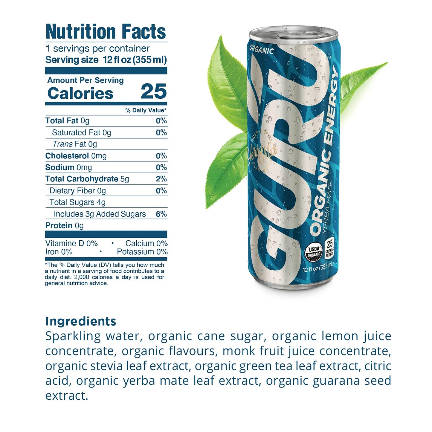 GURU Organic Energy Drink