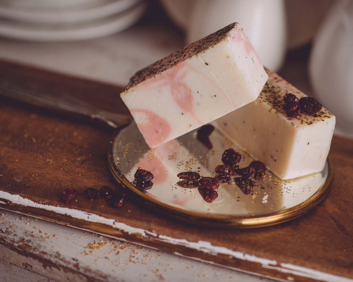 Cranberry Souffle' Organic Handmade Soap