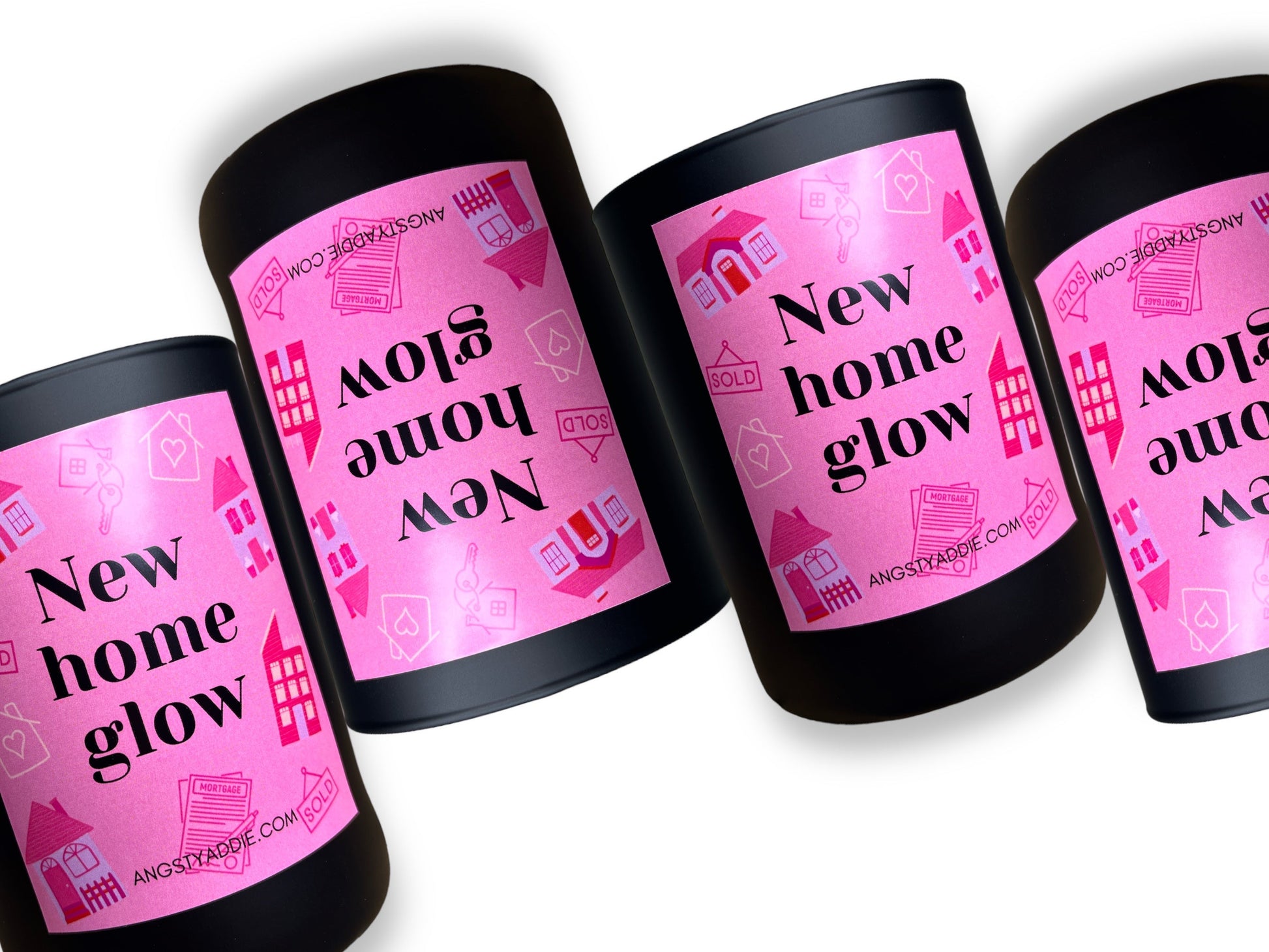 New Home Glow candle by Angsty Addie