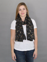 Splatter Dot Scarf - Organic Cotton by Passion Lilie