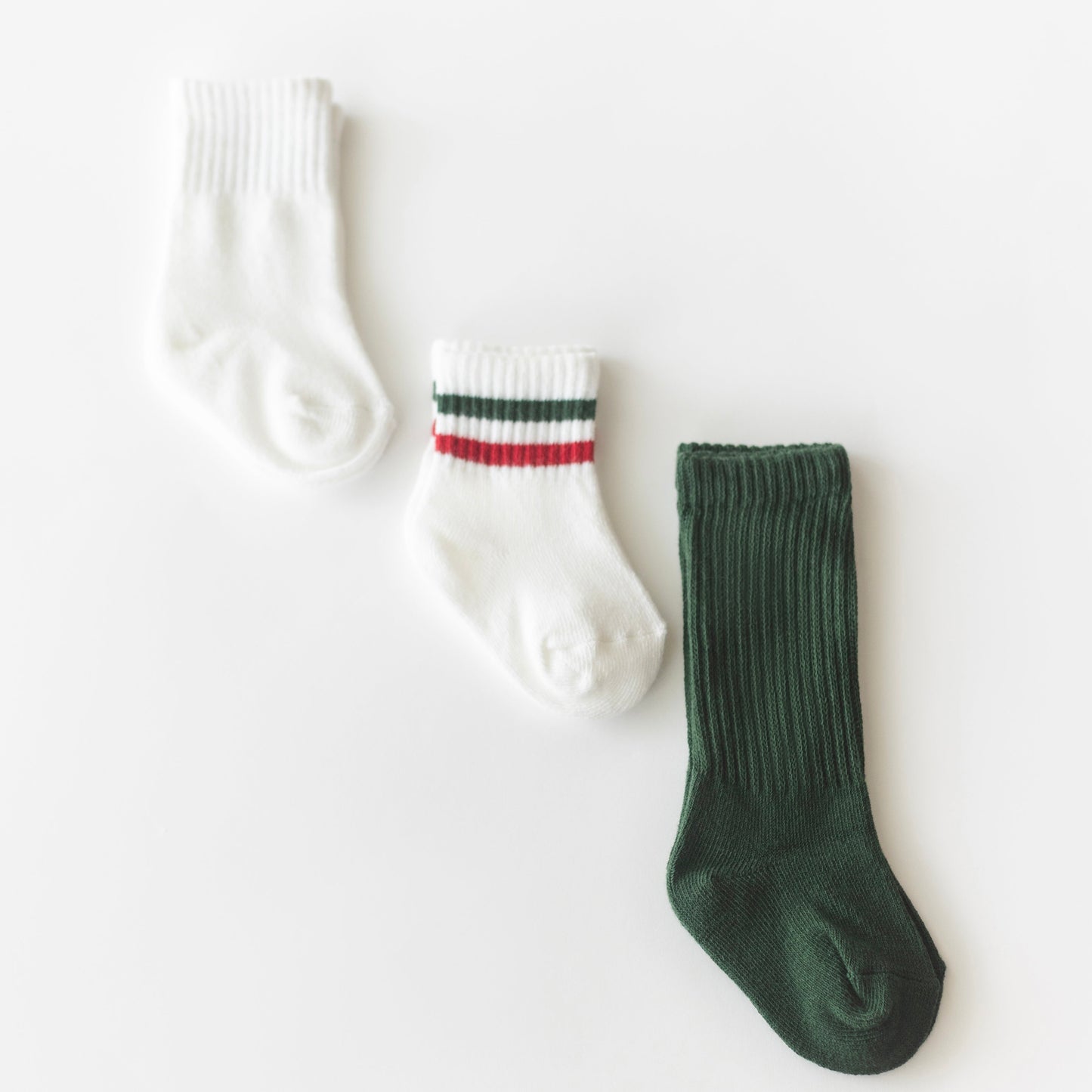 Organic Holiday Socks - 3 Pack