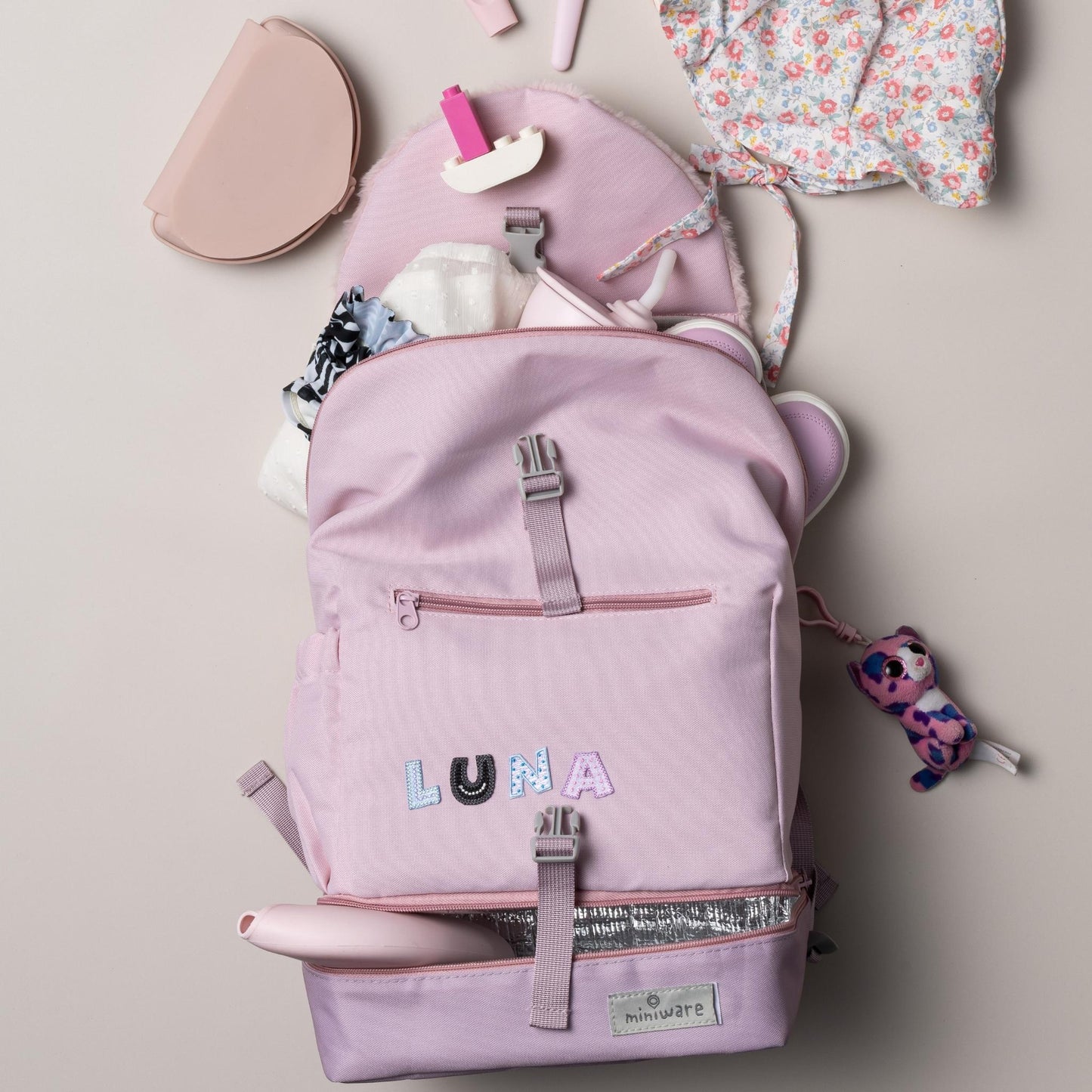 My First PacPac: Adjustable Kids Backpack  - Luna by Miniware