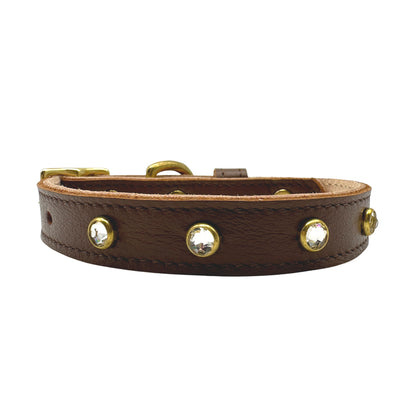 Plain Leather Dog Collar