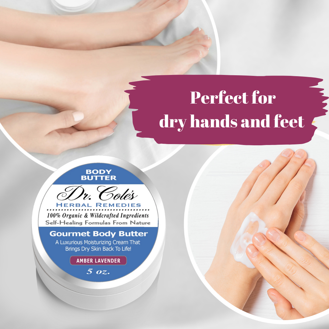 34 - Dr. Cole's Gourmet Body Butter - AMBER LAVENDER