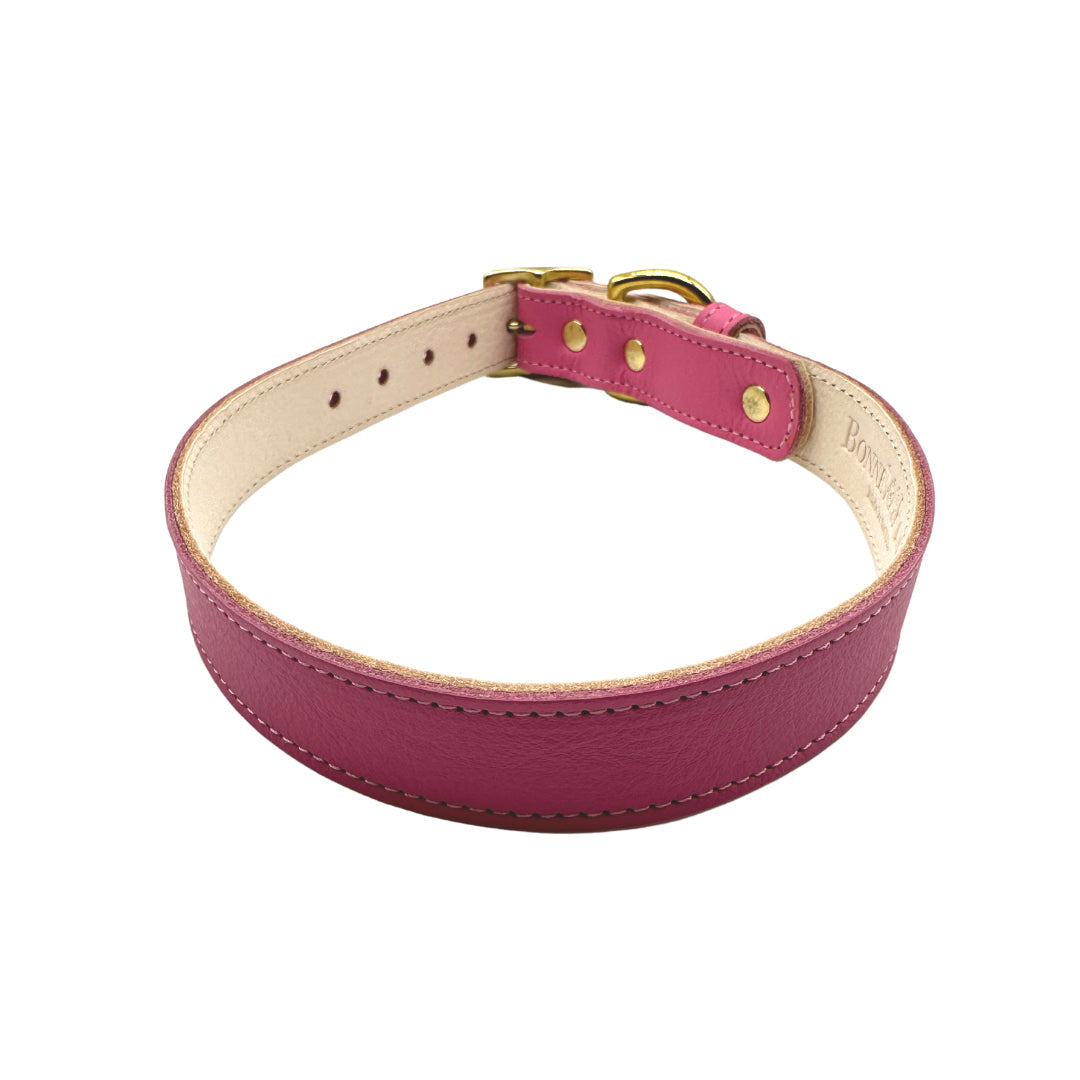 Plain Leather Dog Collar