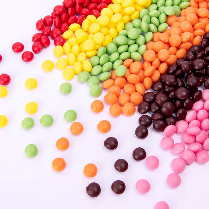 Colourful Rainbow Sugar Bowl Scented Candle