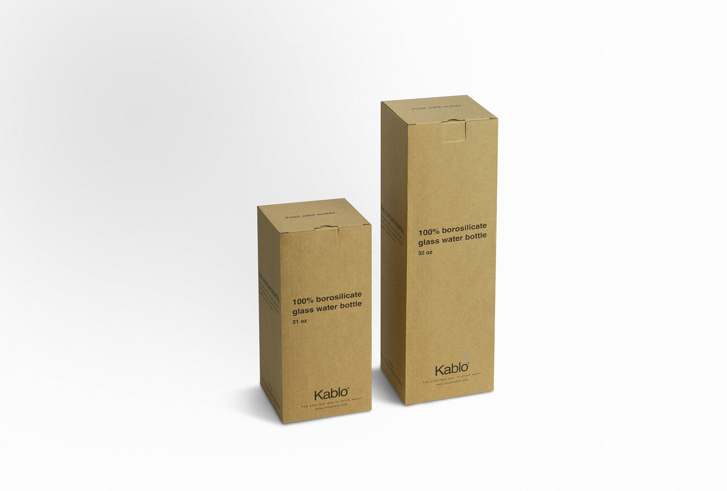 Bundle: 32 oz Bottle, 21 oz Bottle and Two Sleeves by Kablo