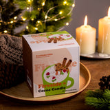 Fireside Cocoa Candle Mug Realistic Food Candle