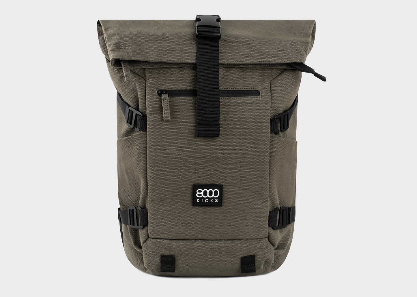 Nomad Hemp Rolltop Backpack in Dark Green