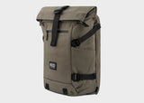 Nomad Hemp Rolltop Backpack in Dark Green
