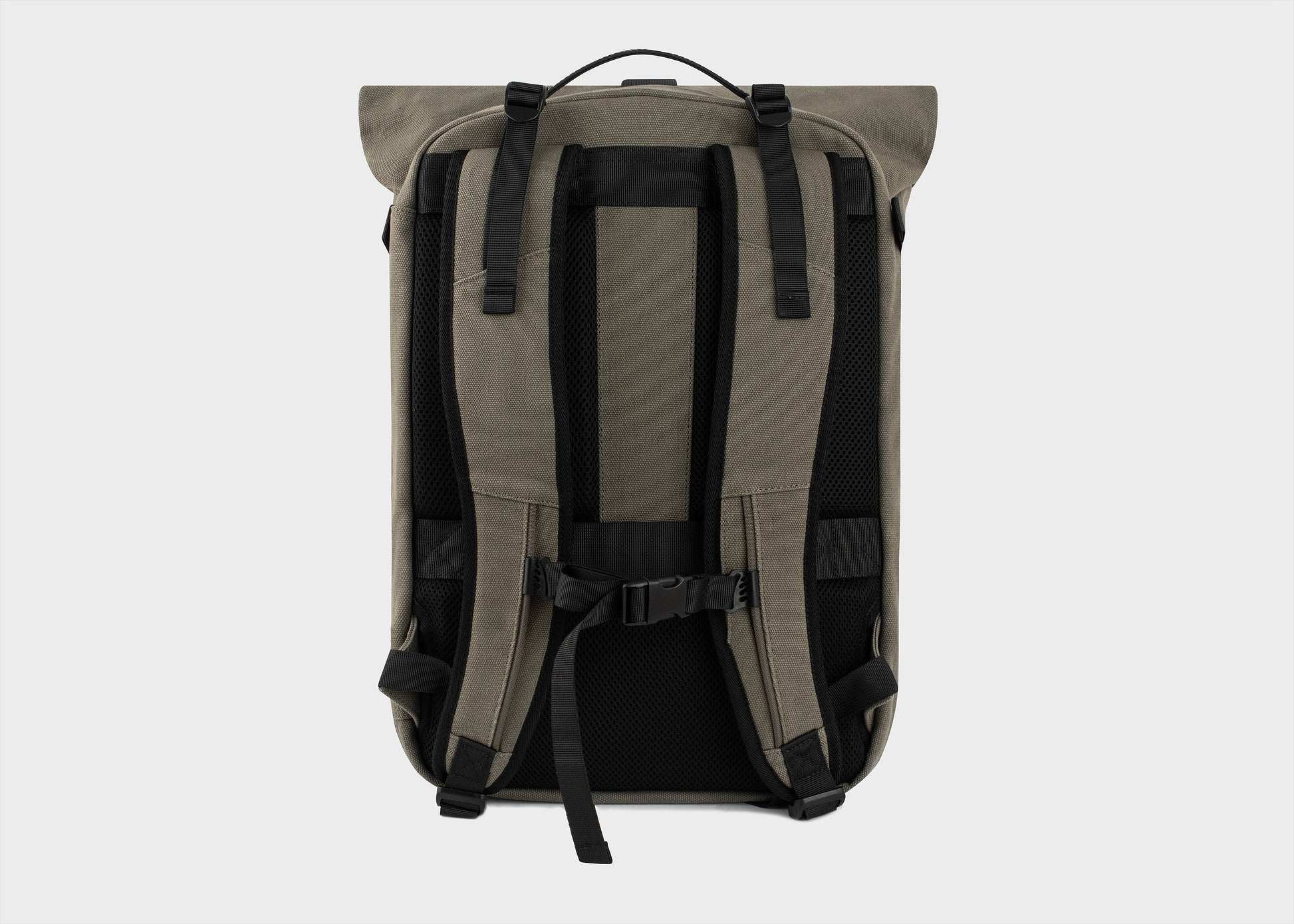 Nomad Hemp Rolltop Backpack in Dark Green