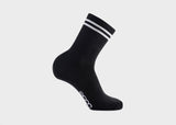 Striped Hemp Socks in Black