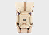 Nomad Backpack in Beige and Green
