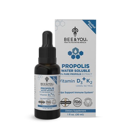 Propolis Water Soluble Extract with Vit D3 + Vit K2